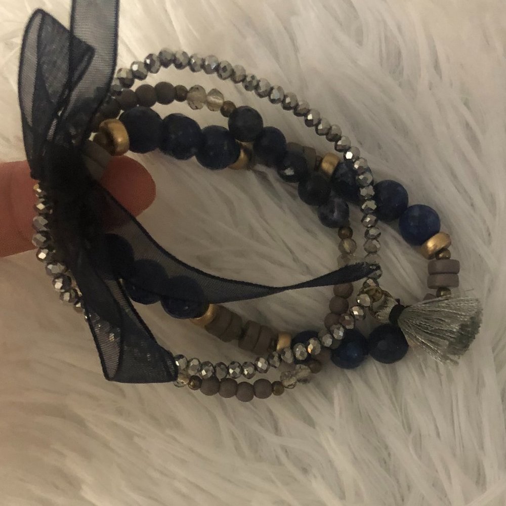 Blue Bracelet Stack - Picture 3 of 11